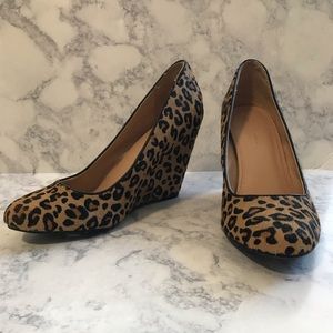 Banana Republic Calf Hair Wedges